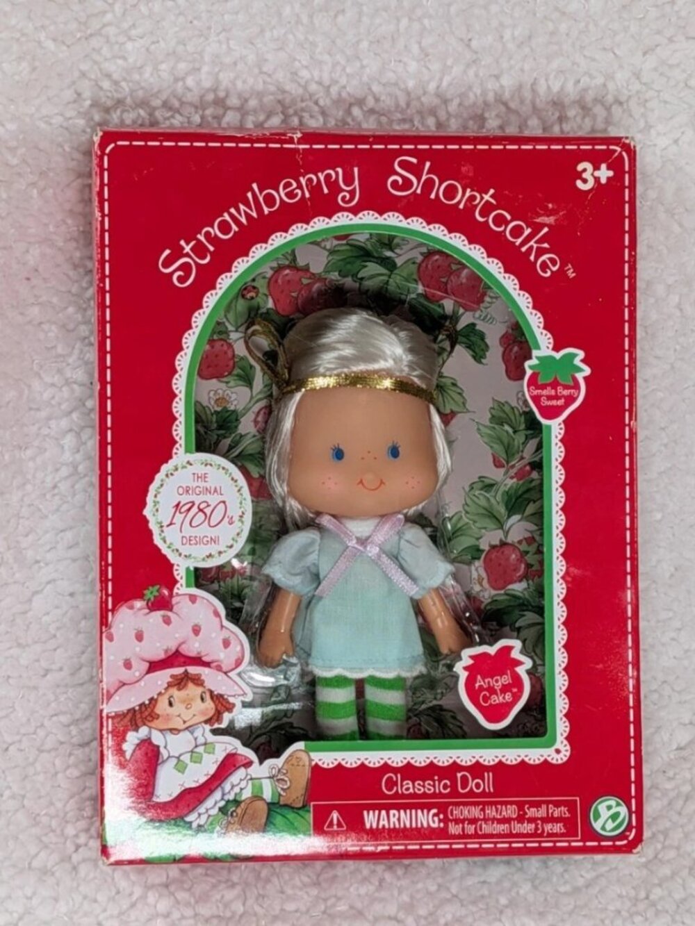 Angel Cake Strawberry Short Cake Classics Doll Retro Reproducción 1980'S NIB